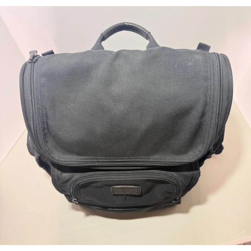 Tumi Alpha Laptop Backpack Black 2641D3 Ballistic Nylon